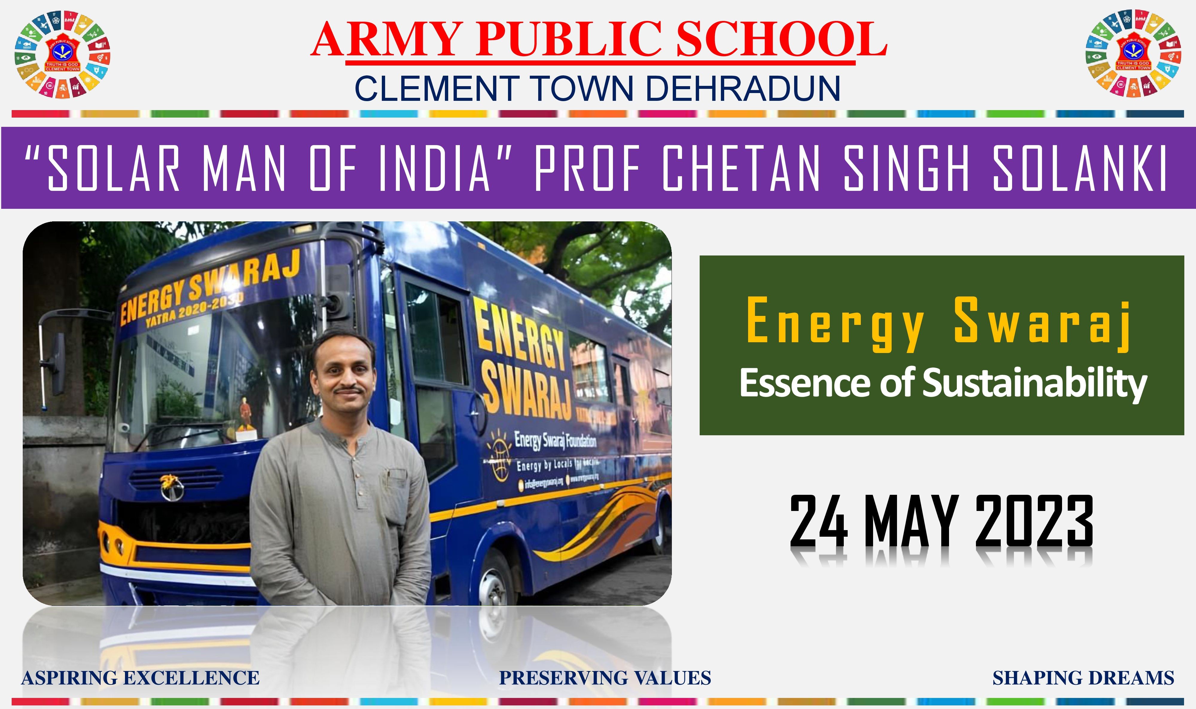 SOLAR MAN OF INDIA- 24 MAY 2023